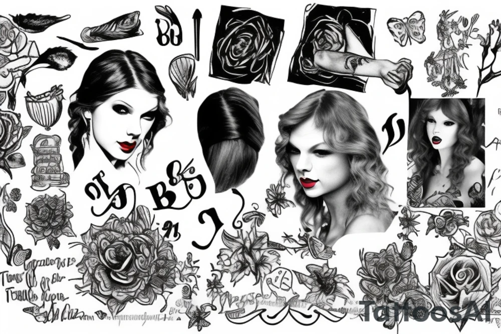 taylor swift tattoo idea