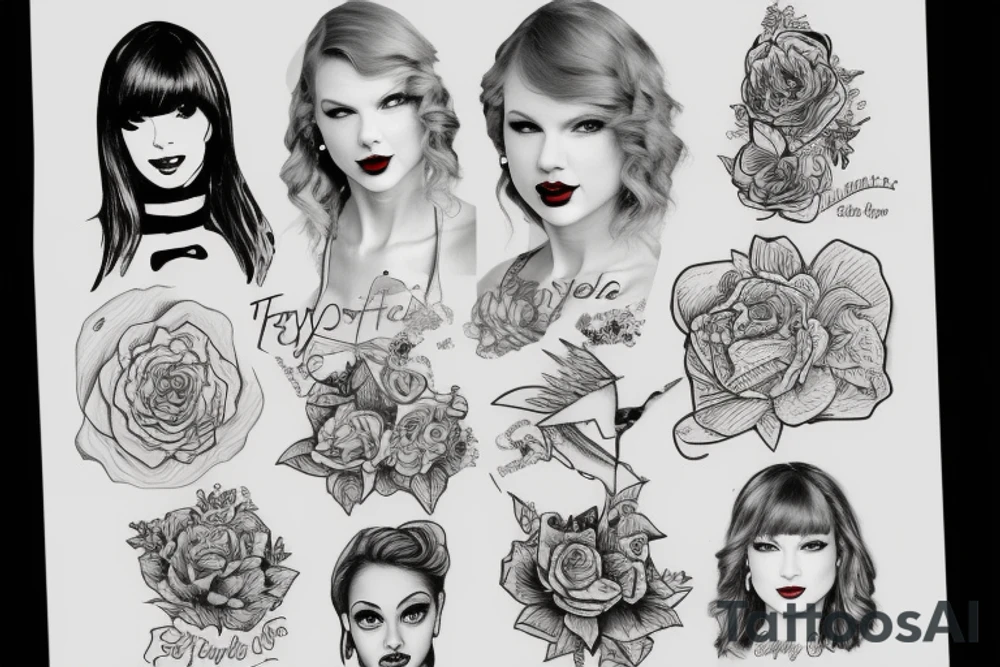 taylor swift tattoo idea
