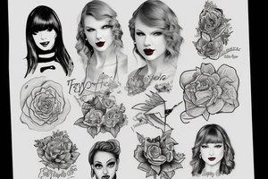 taylor swift tattoo idea