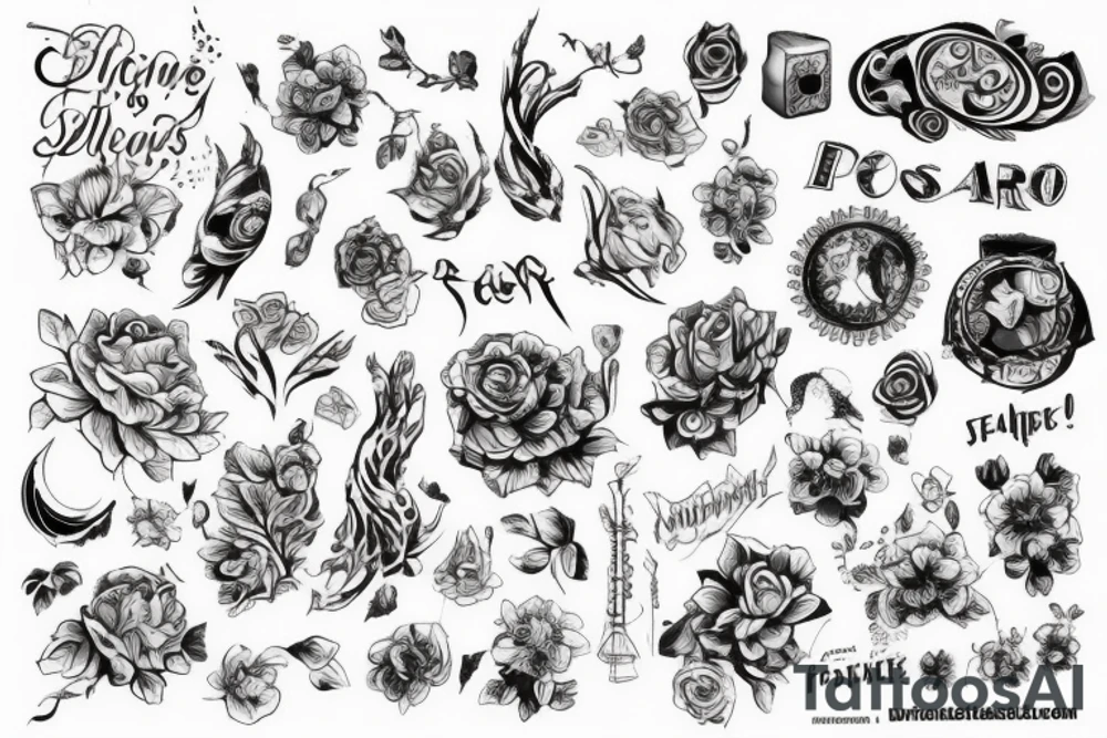 реальность слово борщ натурализм tattoo idea