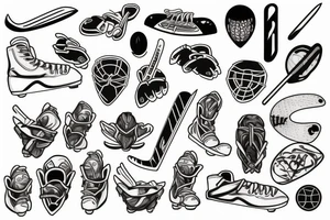hockey tattoo idea
