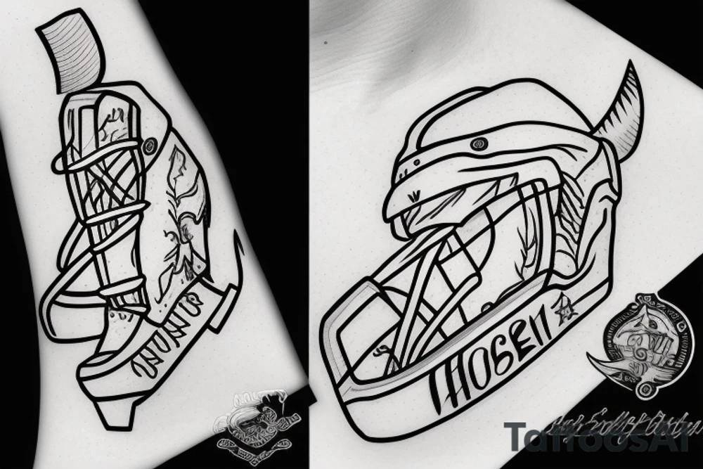 hockey tattoo idea