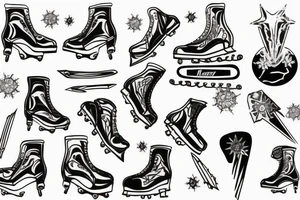 ice rink tattoo idea