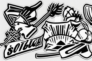 ice hockey tattoo idea
