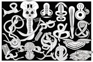 medical doctor caduceus tattoo idea