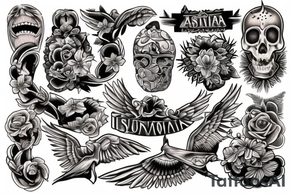 LATIN AMERICA tattoo idea