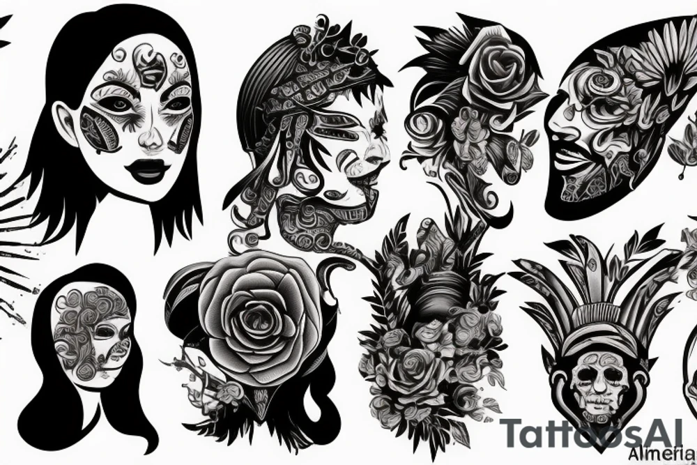 LATIN AMERICA tattoo idea