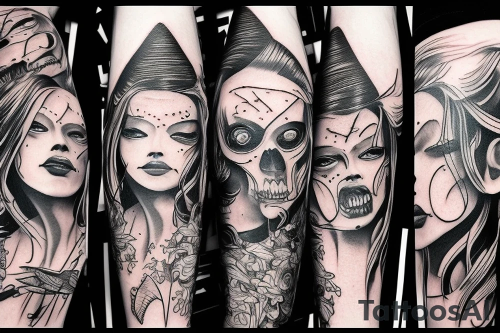 scary tattoo idea