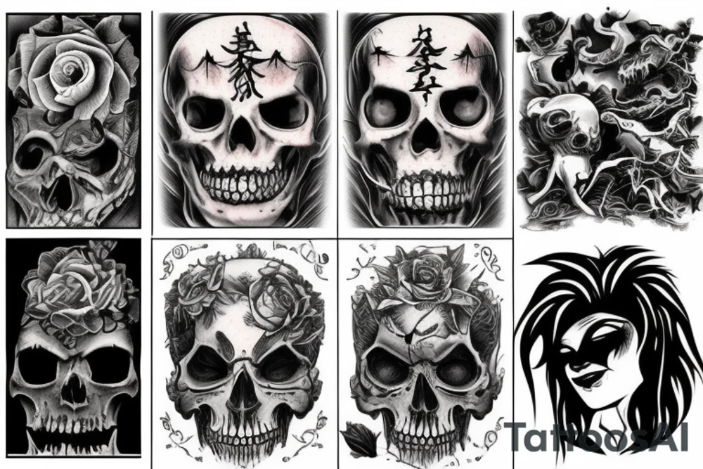 scary tattoo idea