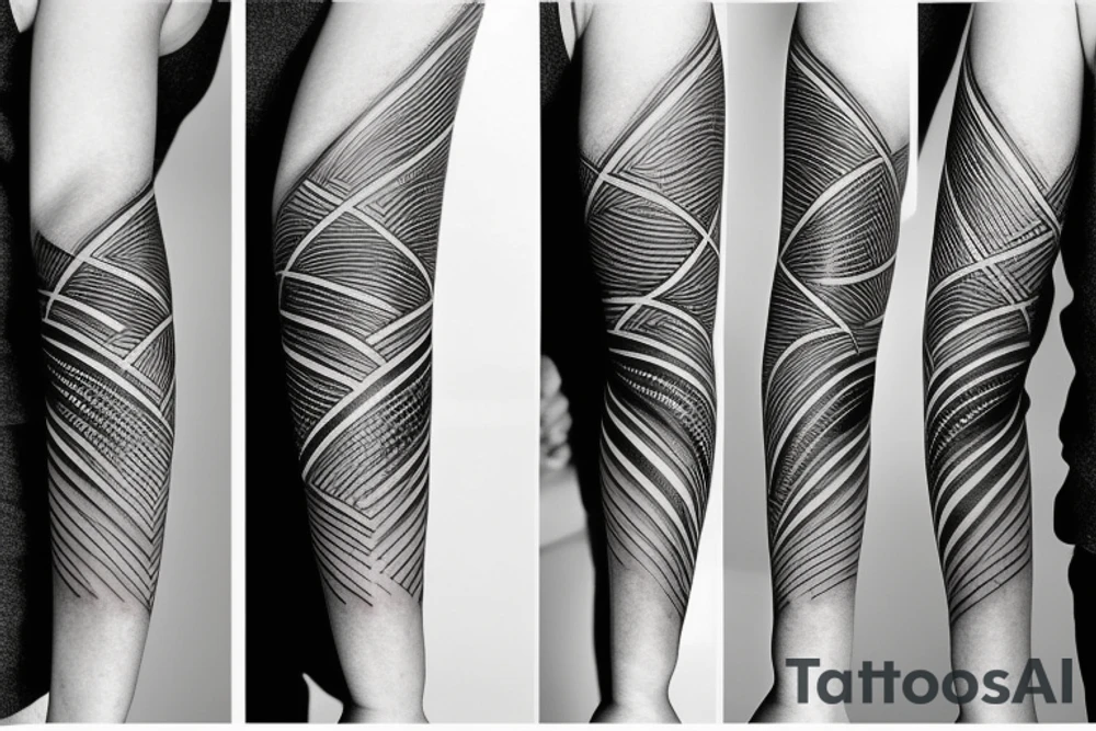 minimalist space sleeve tatoo tattoo idea