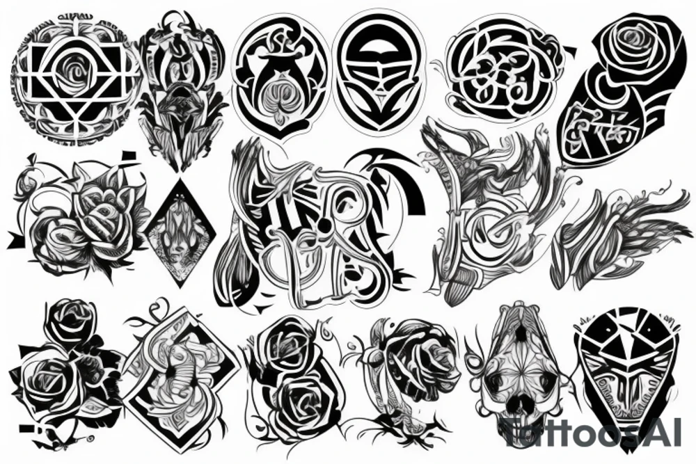 hardstyle tattoo idea