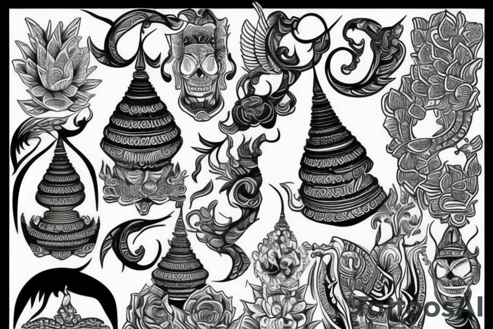 Thai style tattoo idea