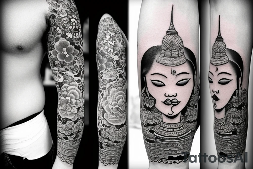 Thai style tattoo idea