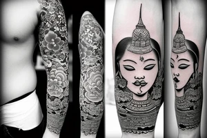 Thai style tattoo idea