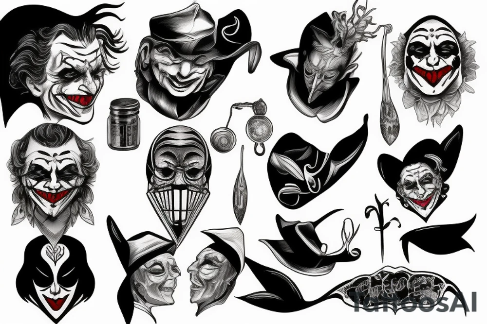 Joker tattoo idea