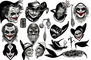 Joker tattoo idea