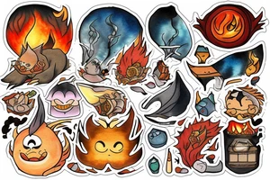 Calcifer tattoo idea