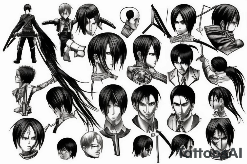 attack on titan tattoo idea