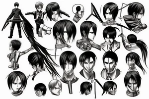 attack on titan tattoo idea
