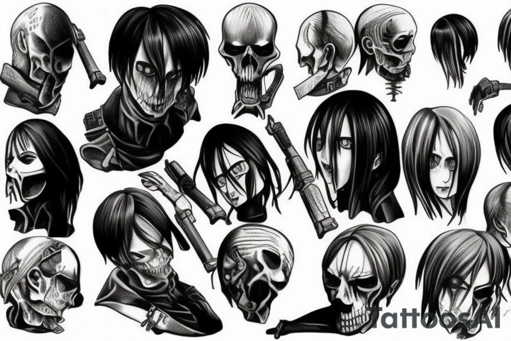 attack on titan tattoo idea