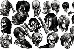 attack on titan tattoo idea