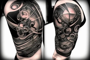 A line. Use style with futuristic design of depth like it’s a ruptured. In the a android tattoo idea