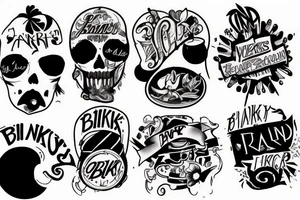 blink 182 lyrics tattoo idea