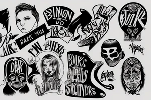blink 182 lyrics tattoo idea