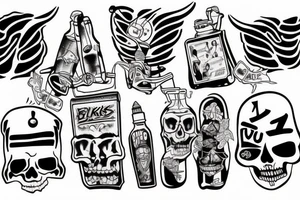 blink 182 tattoo idea