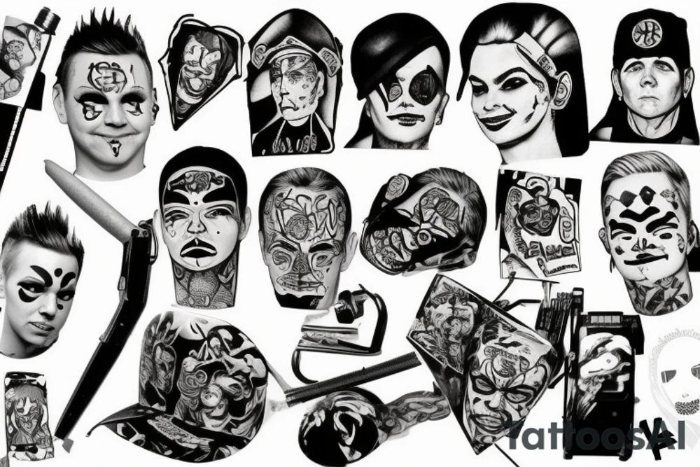 blink 182 tattoo idea