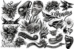Brazil and new zealand tattoo idea