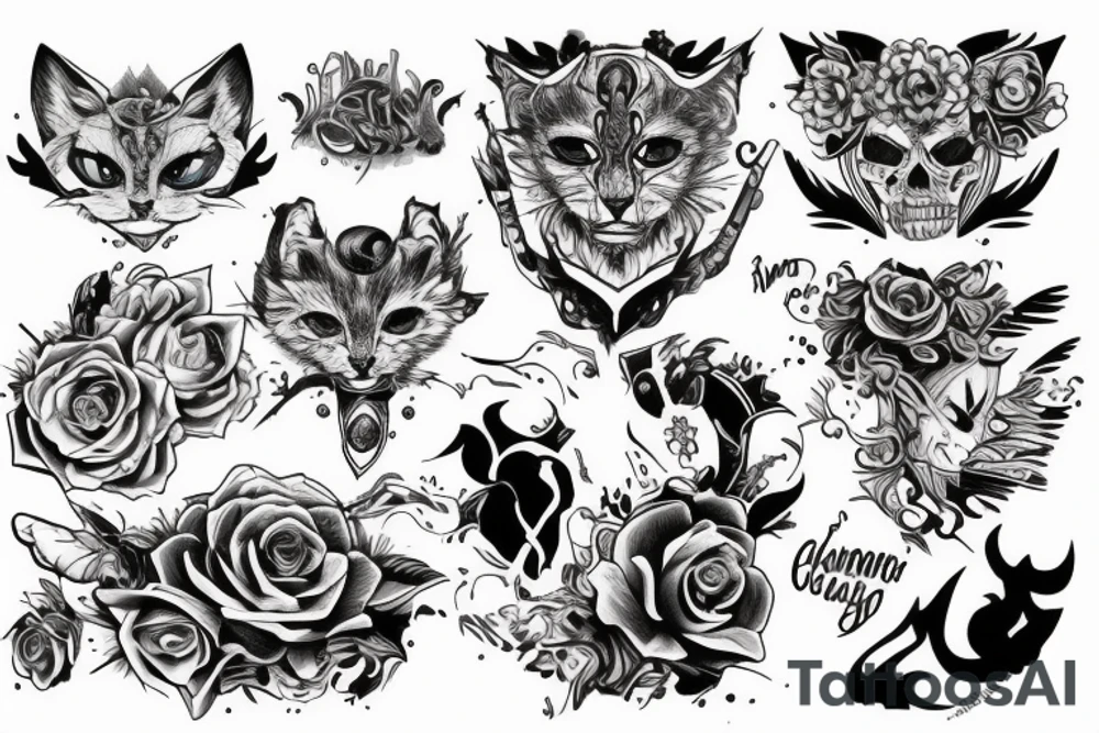 Космос tattoo idea