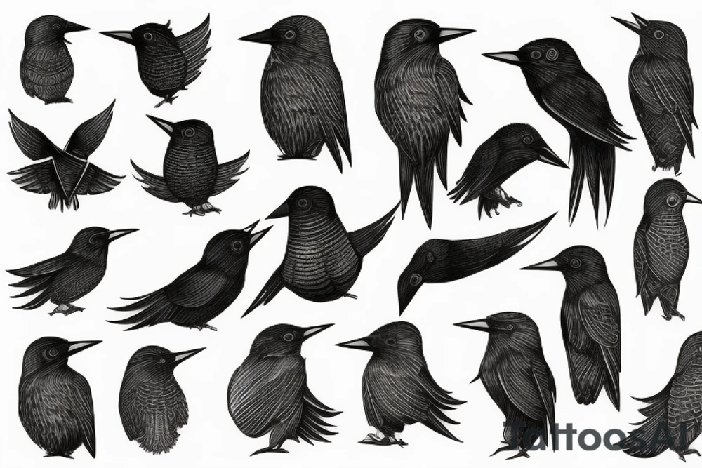 hugin and munin tattoo idea