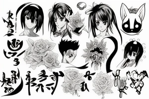 Anime tattoo idea