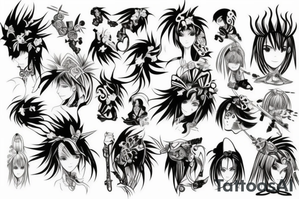Anime tattoo idea