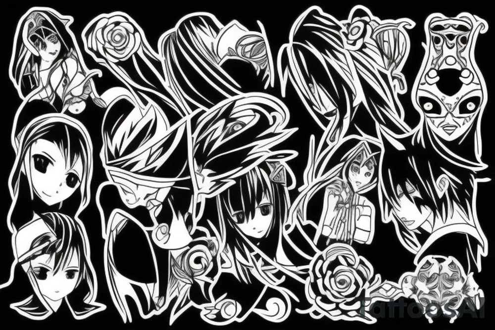 Anime tattoo idea