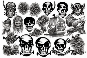 Pirate tattoo idea