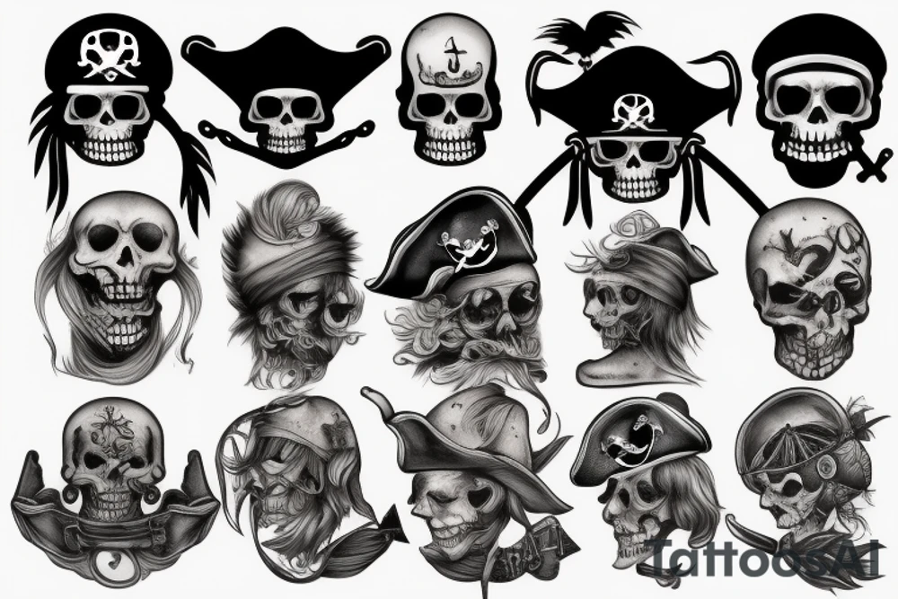 Pirate tattoo idea