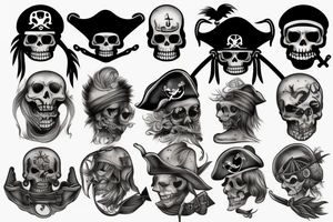 Pirate tattoo idea