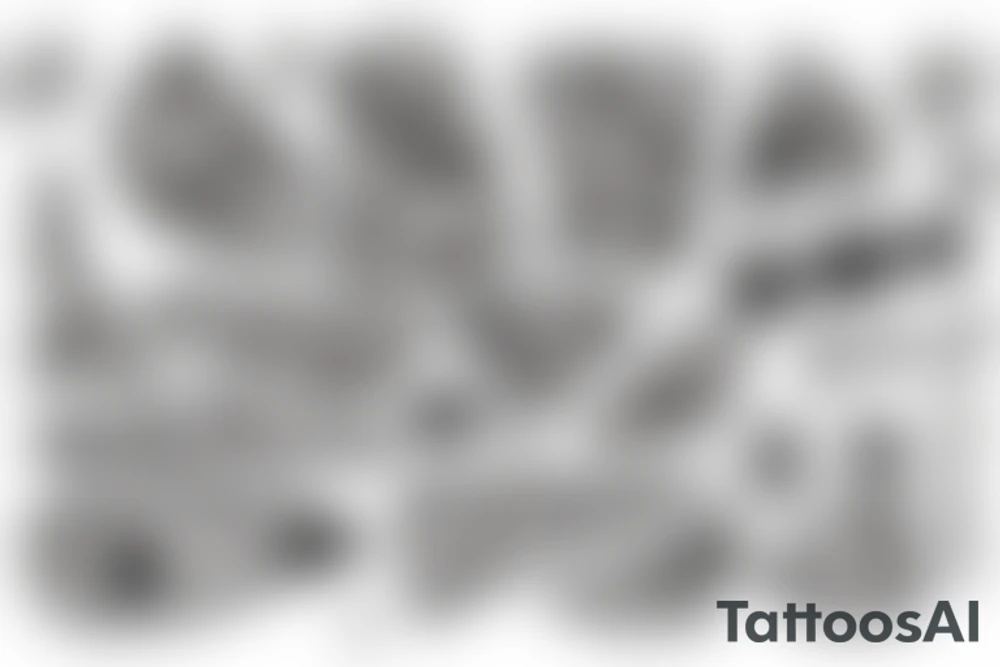 Gang that shooting pizza tattoo idea