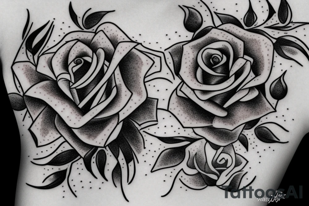 a tattoo that would be based on a song by the damned called new rose in town tattoo idea