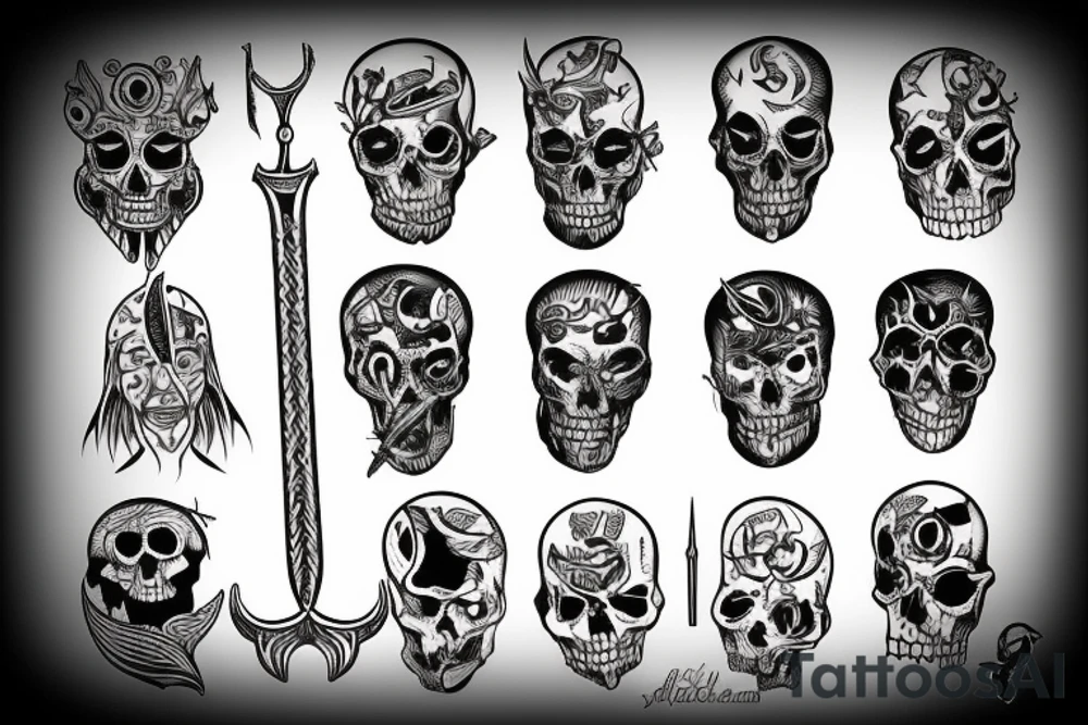 Dagger tattoo idea