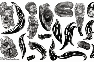 Red hot chili peppers tattoo idea
