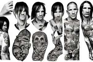 Red hot chili peppers tattoo idea