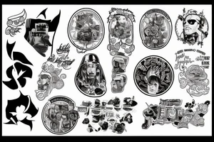 Red hot chili peppers tattoo idea