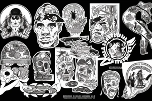 Red hot chili peppers tattoo idea