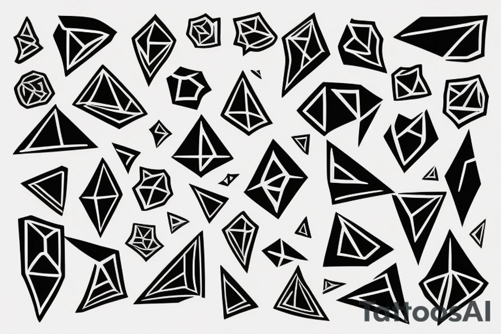 Shapes tattoo idea