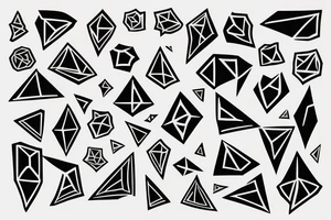 Shapes tattoo idea