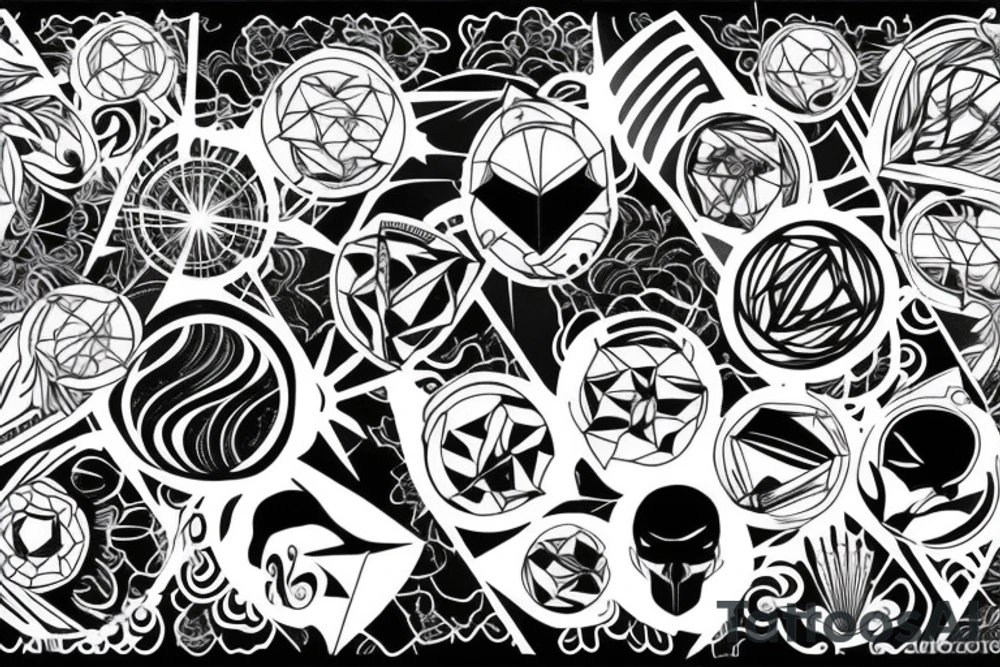 supernova tattoo idea