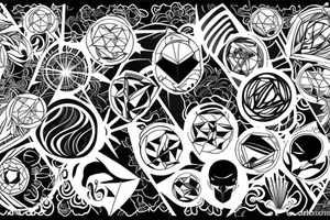 supernova tattoo idea